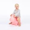 Vache Gonflable Jouet À Sauter En Caoutchouc - Hoppimals - Fudge - Rose - Certifié CE