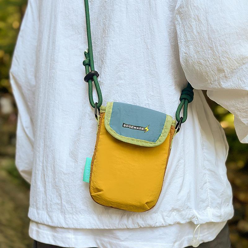Crossbody Bag Color Block Mobile Phone Shoulder Bag