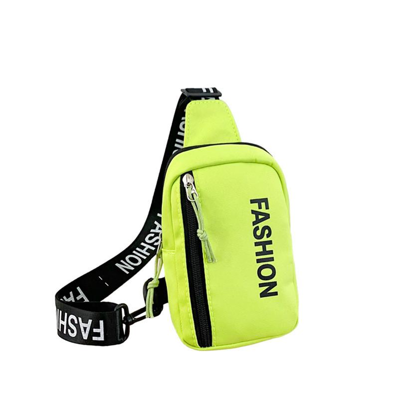 Patterns Letter Fashion Kids Single Shoulder Crossbody Chest Bag Gift Breathable