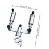 Rod Holder Mount Adjustable Hardware Hands-Unattended for Anglers