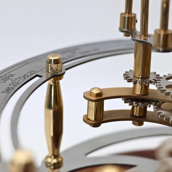 25.4 Cm Orrery, A Perfect Art To Display In Your Office or Room, Planets Made of Semi Precious Stones, A Hand Driven Model of Solar System