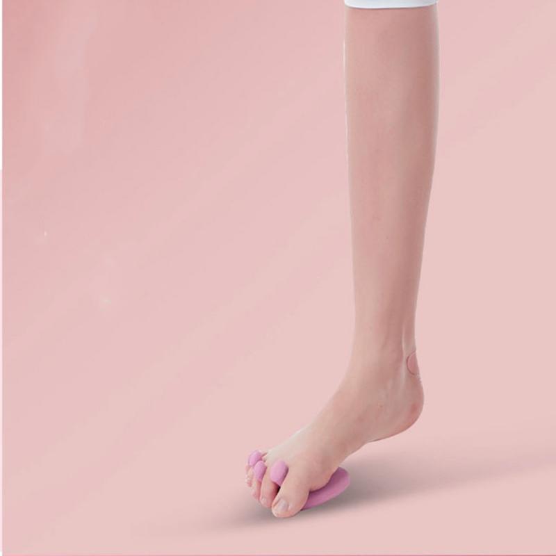 1 Paar Fußgewölbe-Trainer Fitness Bein Zehen Plantarfunktion Übungsgerät Daumen Valgus Korrektor Zehenschienen Gesäß Fußgewölbe-Trainer