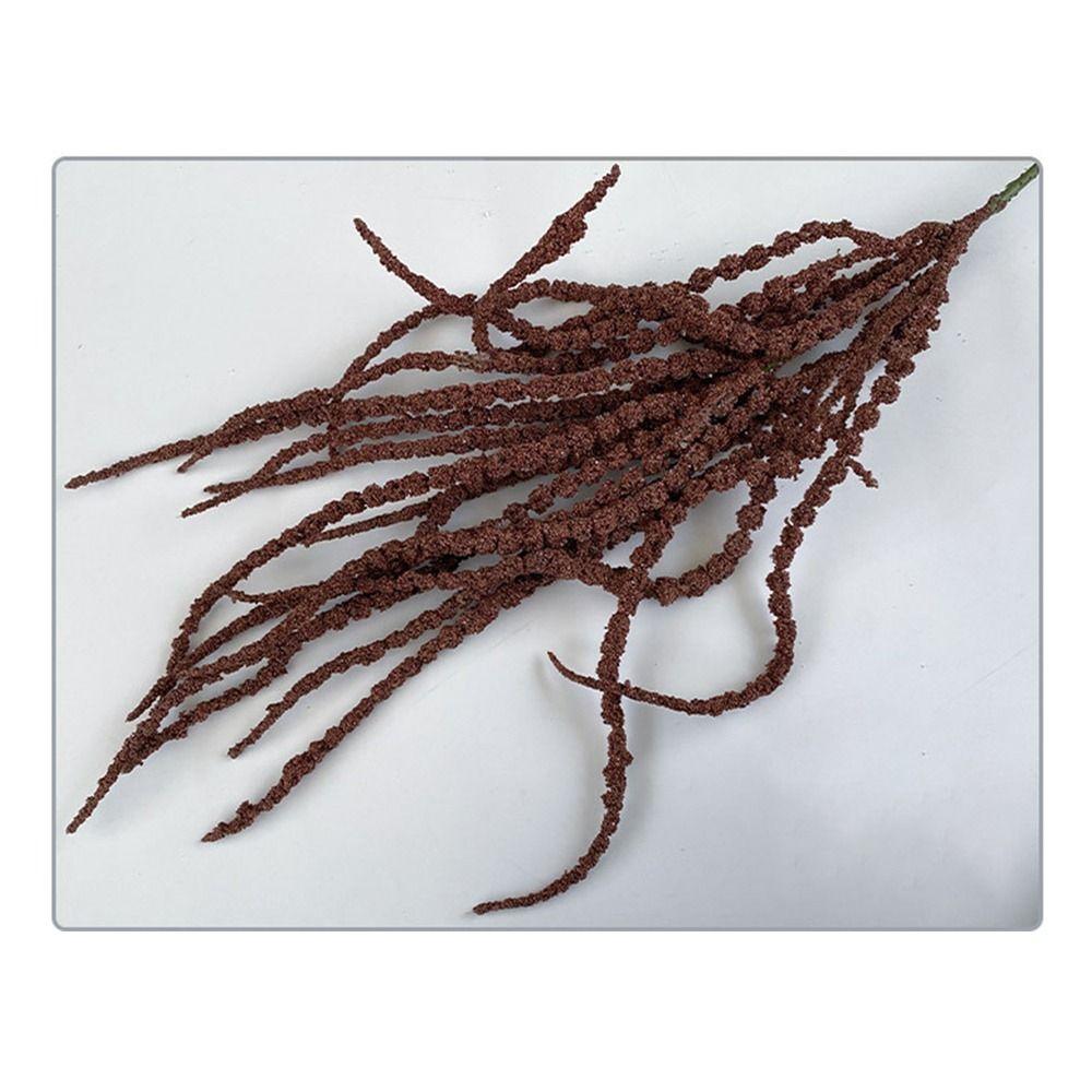 Foam Simulated Amaranthus Caudatus Ornament Hanging Amaranthus Flowers  European Wedding Decor