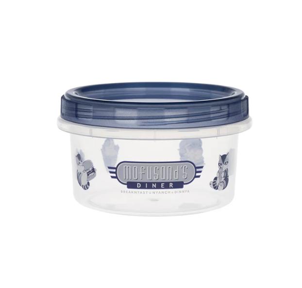 Mofusand Diner Round Container ( Large and Small ) Japan NEW