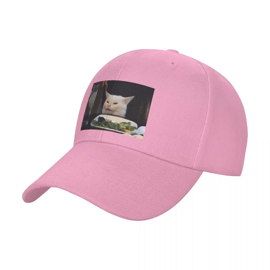 smudge cat Baseball Cap sun caps Rugby Luxury Hat Designer  Women Unisexs
