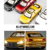 1/32 Scale Alloy Toy Car Model CC with Sound & Light, Retro Pull-Back Action - Authentic Replica for Kids & Collectors
