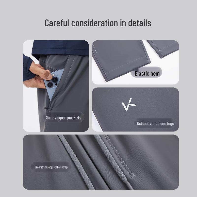 Keep Men's Quick-Dry Straight-Leg Running Pants