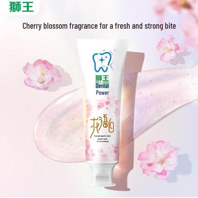 Lion White Cherry Blossom Whitening Toothpaste