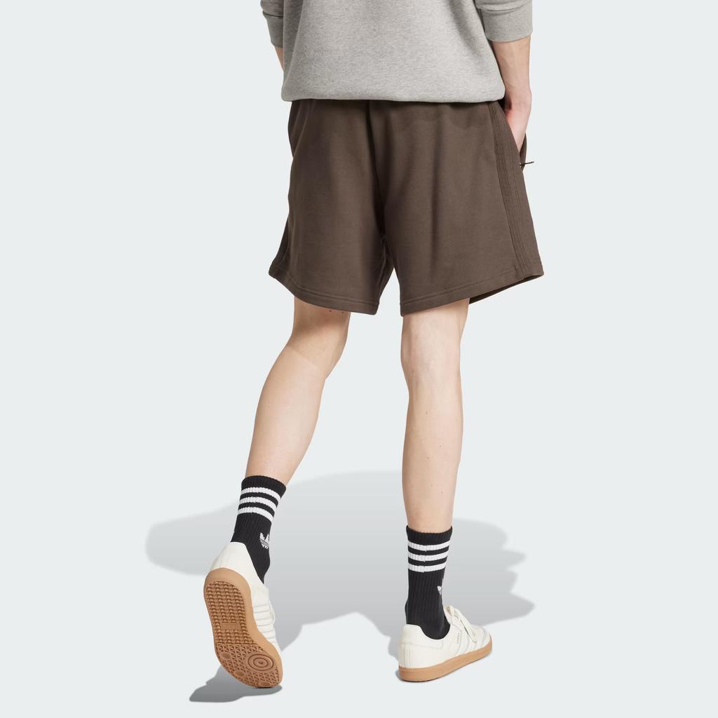 adidas Originals Premium Essentials Casual Shorts Men's Dark Shadow Olive JD3326