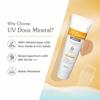 Brinton UV Doux SPF 50 PA+++ Mineral Based Sunscreen Gel | No White Cast | Tinted & Water Resistant | UVA/UVB Protection | Men, Women & Children - 50g