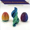 3D Printed Dragon Egg Stress Reliever Toy - Creative Prank Gift Party Ornament Gentle Twisting Motion Children'S Plaything