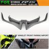 1x Motorcycle Front Wing Spoiler Carbon Fiber Look, Enhances Aerodynamics & Protects Underwing, V3 Parts Compatibility