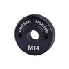 1pc M10/M14/5-8/11 Thread Quick Release Flange Nut for Angle Grinder - Heavy-Duty Metal Clamping Flange with Locking Nut Pressing Plate,Secure Tool