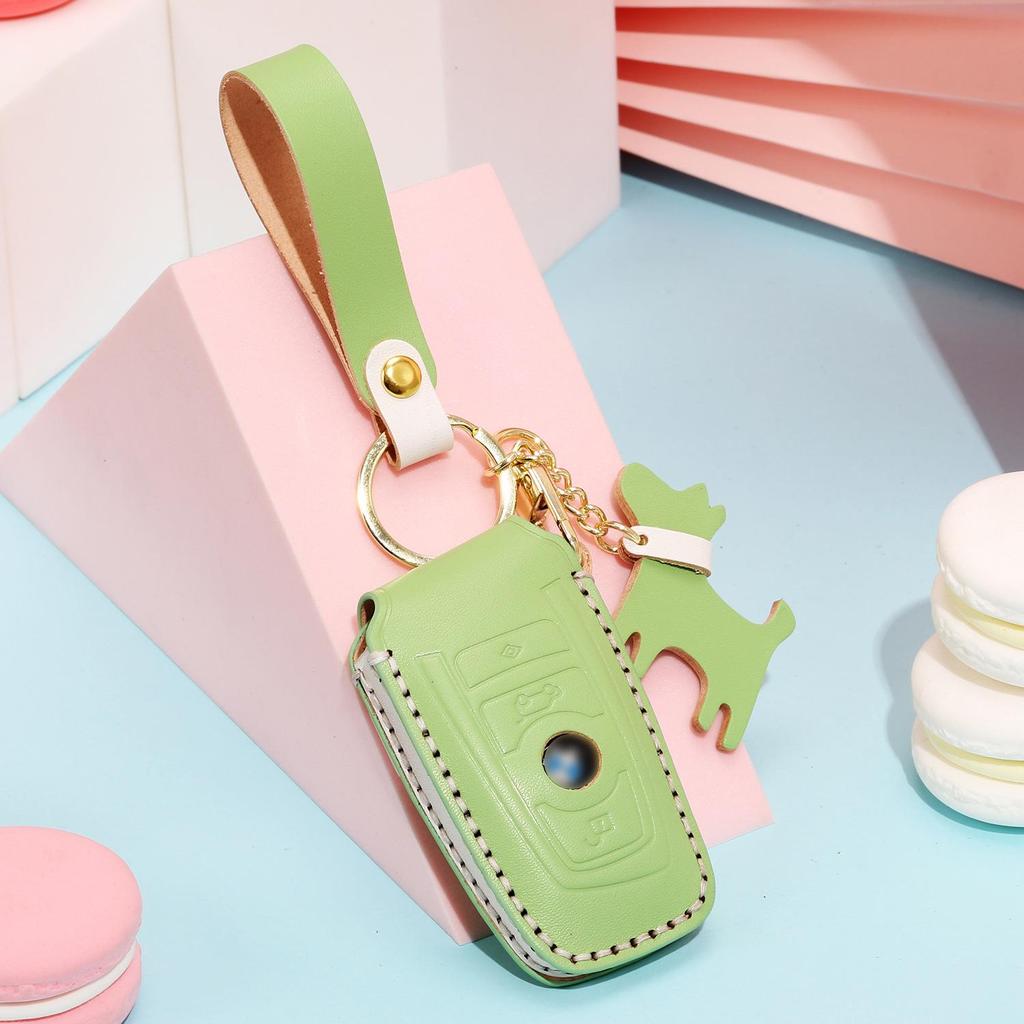 BMW Key Cover & Chain for 1, 3, 5, 7 Series, X1, X3, X5 - Single Piece