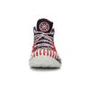 Li Ning Team Style 3 Wade Series Shock Absorbing High Top Basketball Shoes Unisex Basketball Shoes Blue Red ABAL007-6