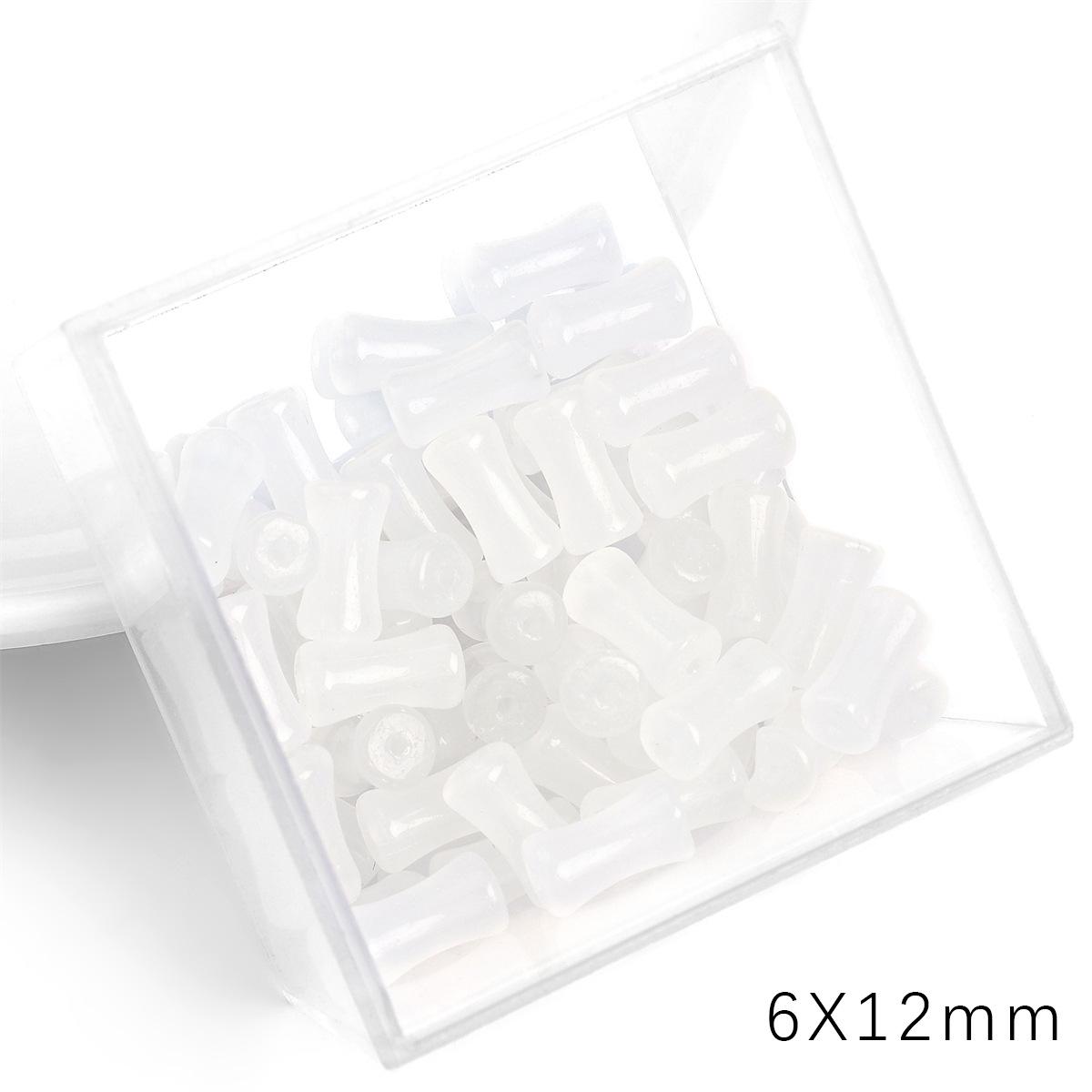 

Свободная бусина Стеклянные бусины браслет из бисера ручной работы материал для поделок Ожерелье из стеклянных бусин аксессуары для рук Aperture about 1mm 20pcs/bag