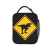 Giant Dinosaur Insulated Lunch Bags Large Jurassic Park Meal Container Thermal Bag Lunch Box Tote College  Picnic Men Women