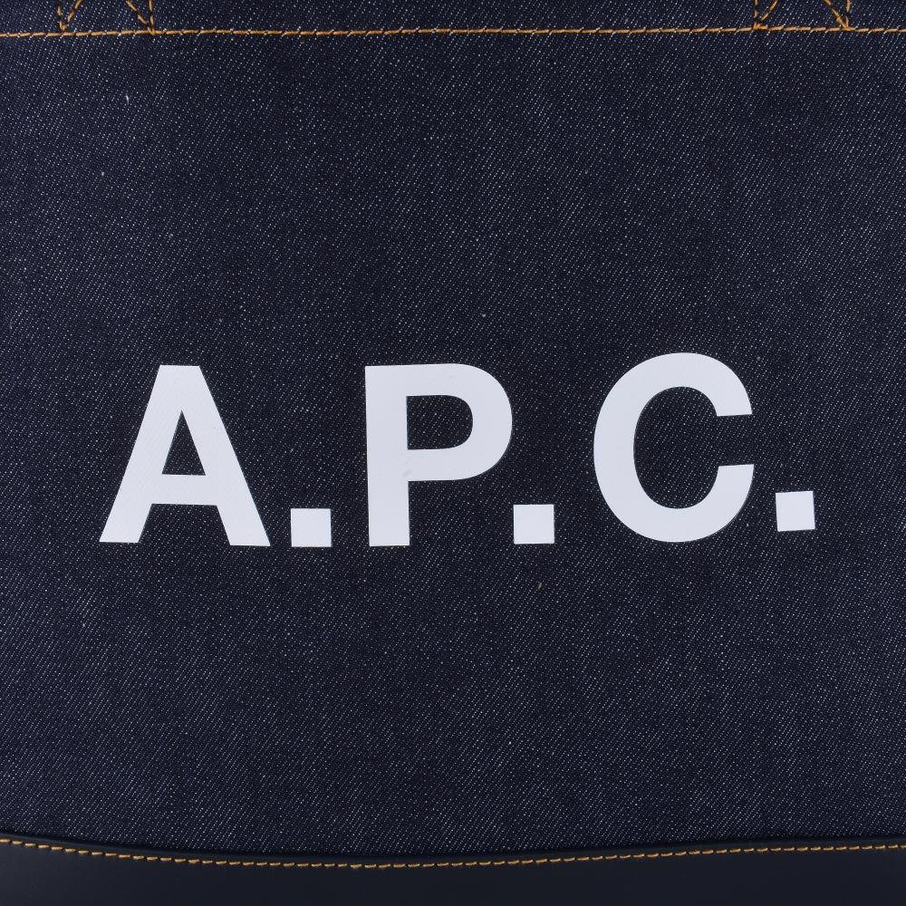 Apc AxEl DEnim E W totE Bag Coddp M61917 Iak Dark Navy