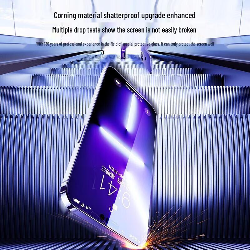 Baseus Protection d'écran HD Corning avec kit d'auto-alignement sans poussière