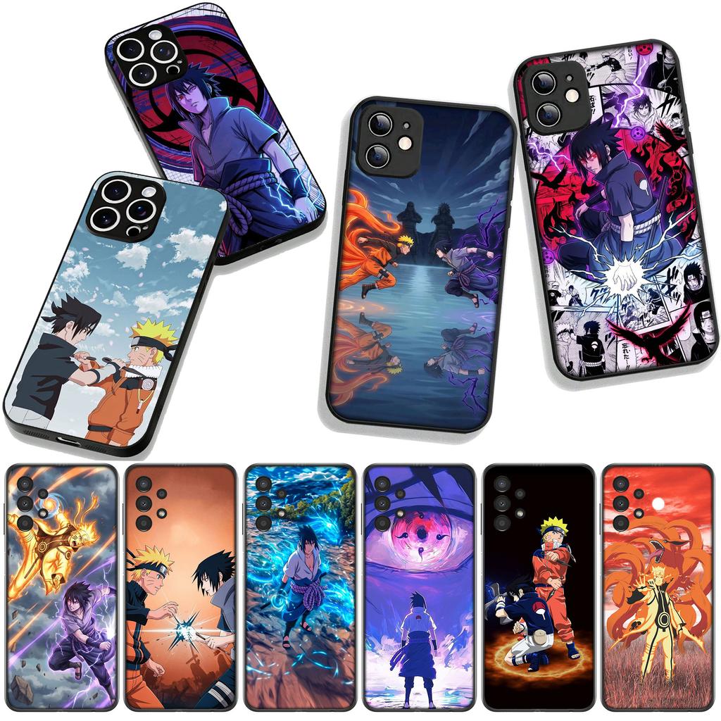 Poster Uchiha Sasuke Naruto Phone Cover Case for Apple iPhone 16 15 14 Plus 13 12 Mini 17 Pro Max + ProMax 16E Air 16+ Casing