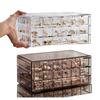 Multi-layer Jewelry Storage Box, Transparent High-end Ring, Stud Earrings, Necklace, Storage Display Rack, Drawer, Jewelry Box.