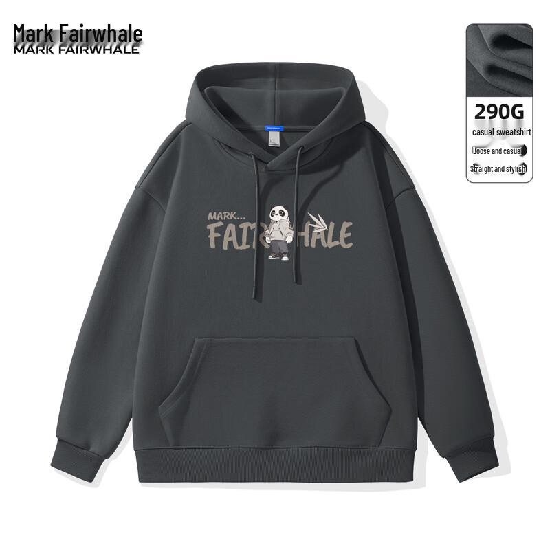 Mark Fairwhale Men's 2025 Trendy Panda Print Hoodie