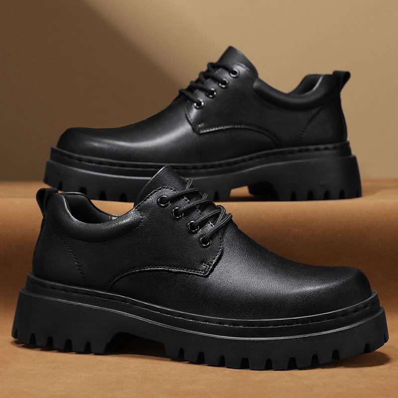 Mens Dress Shoes Men's Leather Skin Shoes for Men Elegant Casual Business Luxury Social Male Shoe