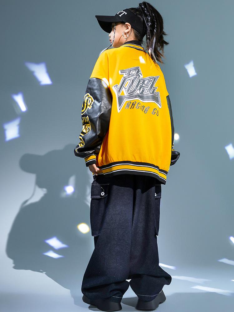 Barnens Hip Hop Dansdräkt: Trendigt Streetwear Byxset för Pojkar & Flickor