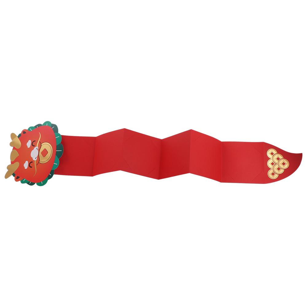 2024 Chinese Dragon Year Chinese Folding Red Envelope Spring Festival Supplies  Celebration Party