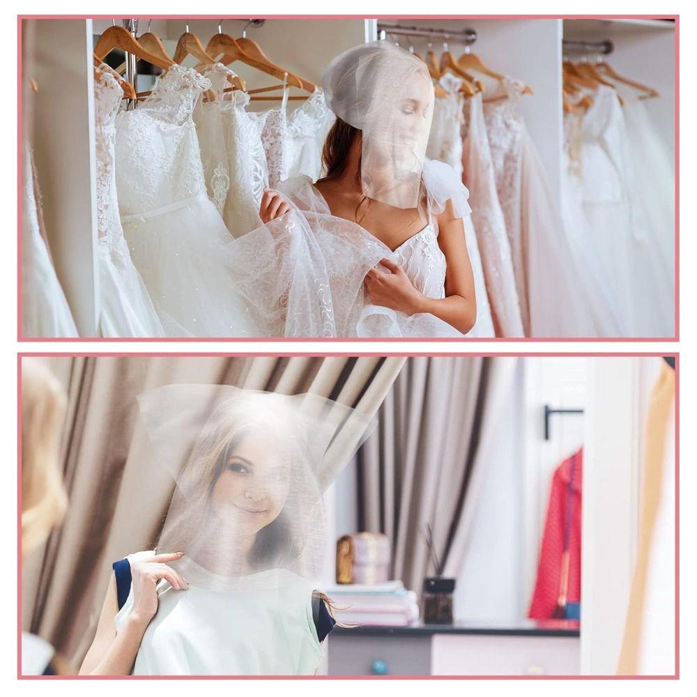 100Pcs Non-Woven Face Makeup Protector Hood Breathable Cosmetic Face Cover  Fitting Rooms