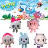 Super Cute Kikoriki Happy Ball Rabbit Pig Sheep Hedgehog Panda Plush Toys