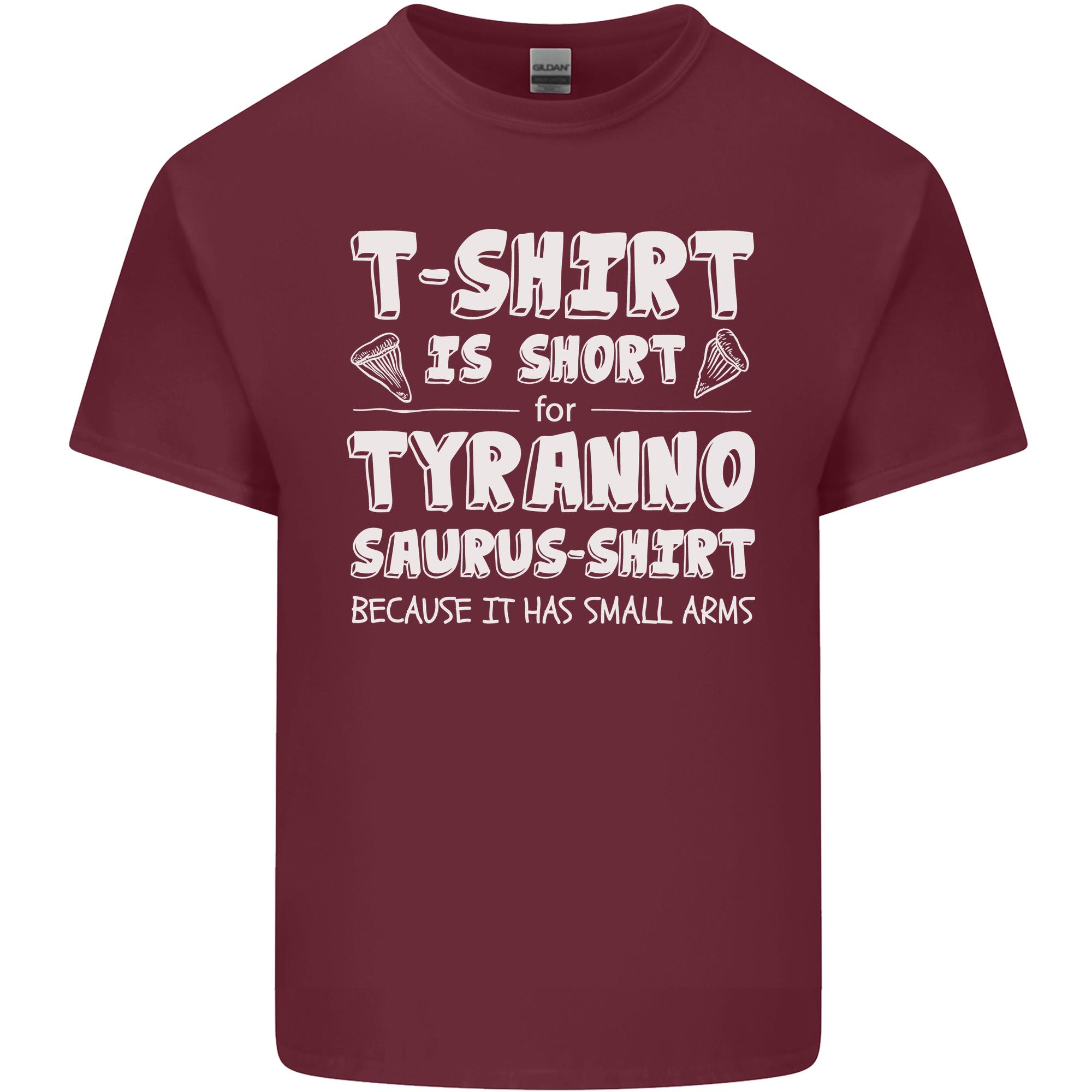 Tyrannosaurus Rex Dinosaur TRex Funny Unisexs Light Cotton TShirt S