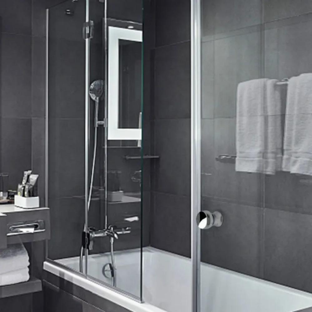 Silver Furniture Handle Single Hole Furniture Knobs Small Door Handle Cabinet Pulls Wardrobe