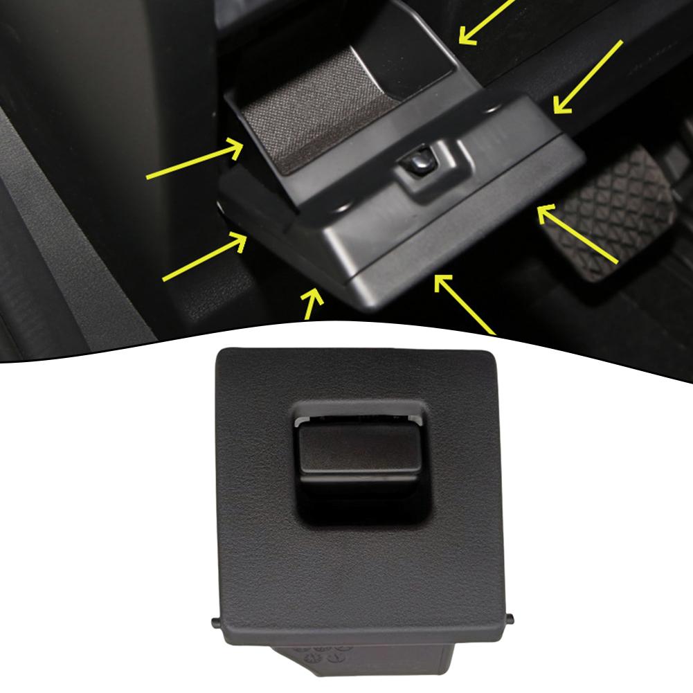 Automotive Accessories Black Front Left Storage Box Compact Car Storage Solution Organizer Wear-resistant Design