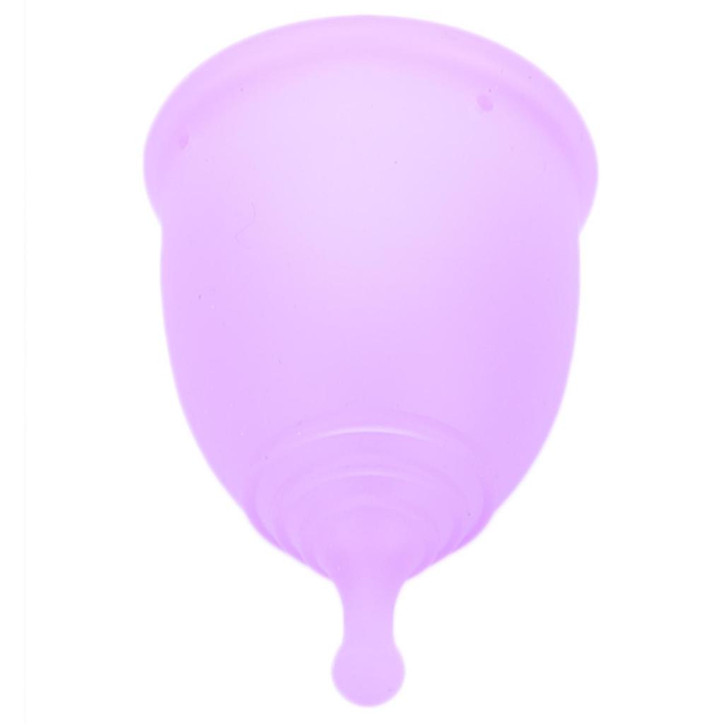 2pcs Silicone Menstrual Cup Women Soft Reusable Period Cup Female Body Care ToolS