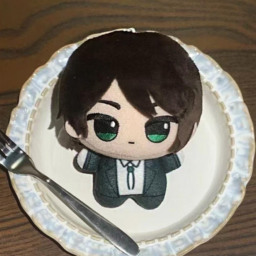 Titan Anime Plüschtier Riesiger Eren Jäger Plüschtier Stoffseestern Körper Plüschpuppe Levi Figur Sammeltasche Anhänger Schlüsselanhänger Geschenke