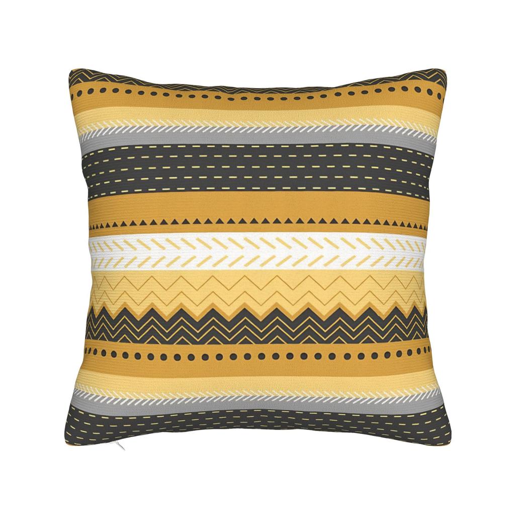 Pillow Cover Colorful Block Pattern Kawaii Pillow Case For Living Room Sofa Pillowcases