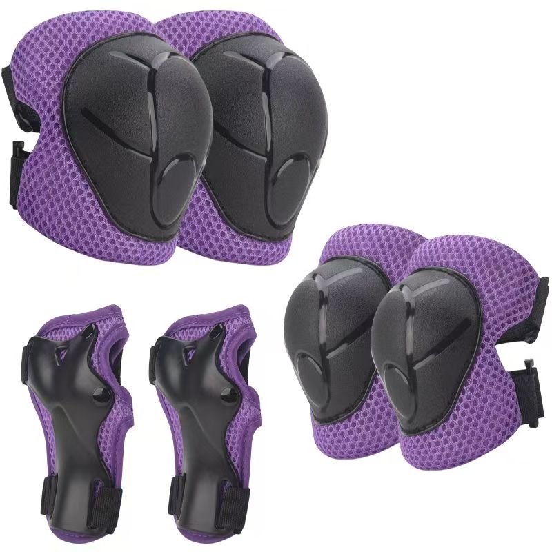 Set di Protezioni per Bambini, Ginocchiere Gomitiere Polsiere per Bambini da 3-8 Anni, Protezione di Sicurezza 3-in-1 per Pattinaggio Ciclismo Monopattino, con Borsa per la Conservazione