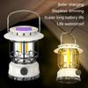 LED Camping Lantern, Outdoor Retro Waterproof Light, Lamp, Horse Ambient USB Brightness-Adjustable Rechargeable Solar S7J9