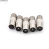 5/10pcs STB Quick Plug RF Coax F Female To RF Male Connector TV Antenna Coaxial Connector F Connector TV Coaxial plug Drop Ship