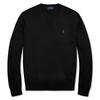 Polo Solid V-Neck Pullover Sweater Men Sweater Black 710941105-004