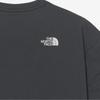 The North Face Signature Short Sleeve Tee Charcoal Grey Nt7ur26l