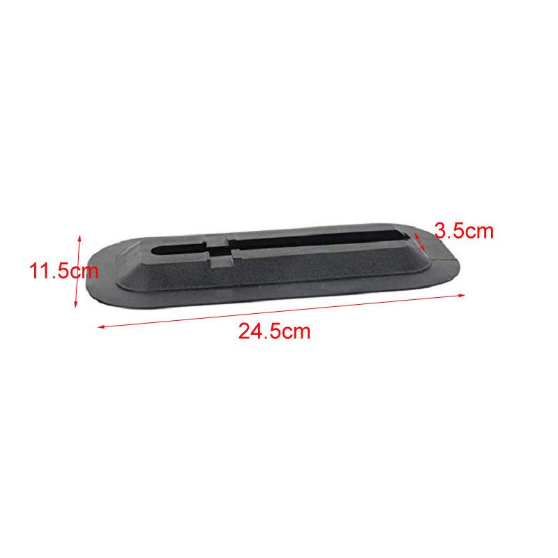 Inflatable SUP Paddleboard Slide-in Fishtail Fin - Removable Water Diverter