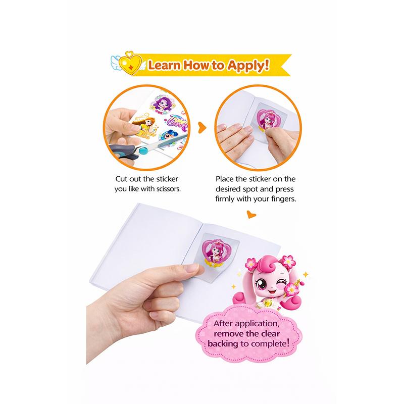 Catch! Teenieping Season 3 Rub-On Deco Stickers