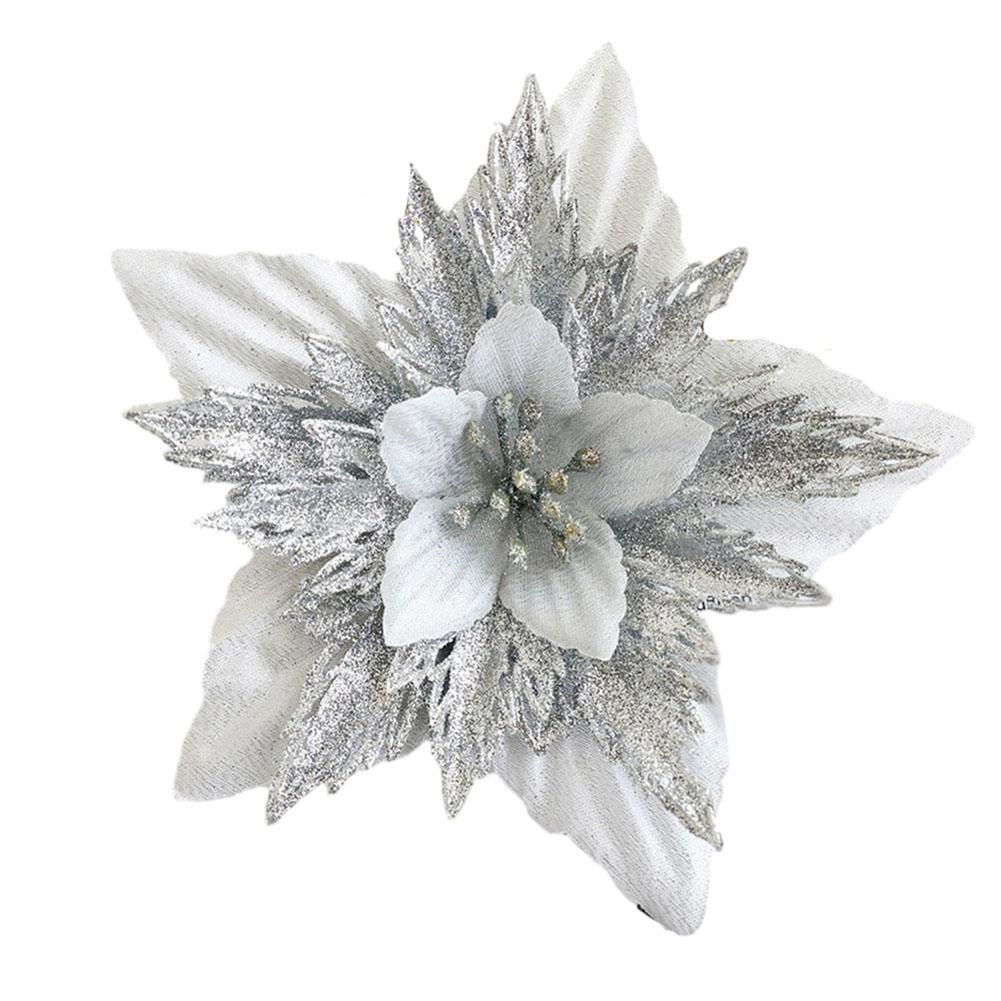 Christmas Flower Simulation Wreath Accessories 18*18cm Artificial Flowers