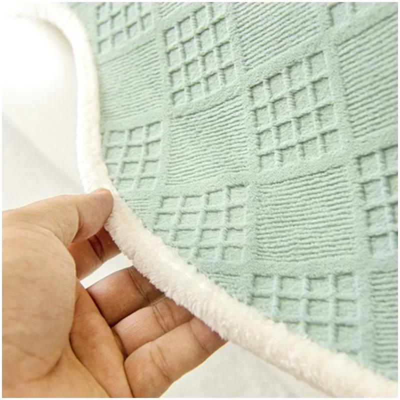 Nordic Irregular Shaped Sofa Mat Four Seasons Universal Sofa Towel Solid Color Thick Couch Cover for Living Room Sofa Decor