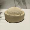 Stewardess Hat Lightweight Breathable UV Protection Straw Hat Outdoor Beach Sun Hat Summer Accessory