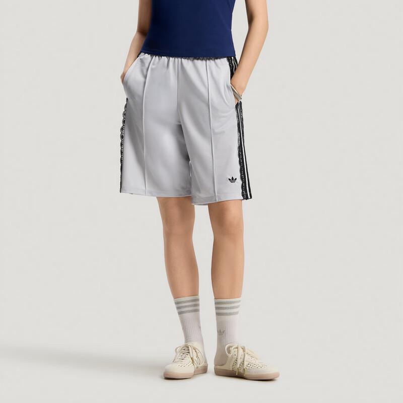 Adidas Women s Knit Fashion Shorts KU4755 A/XS светло-серый