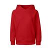 Neutral Childrens/Kids Plain Zipped Hoodie