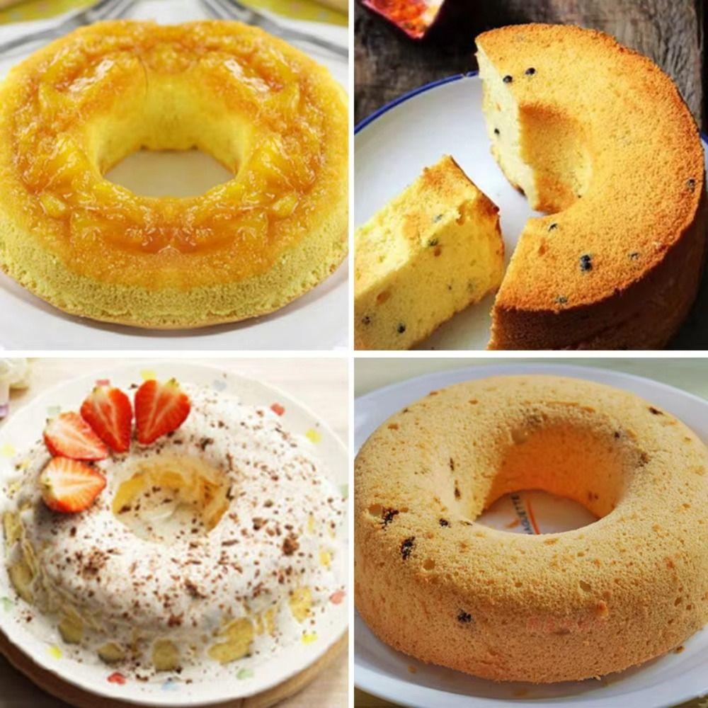 Durable Multi-size Cake Mold Aluminum DIY Doughnut Donut Mold Chiffon Mold Kitchen Baking Tools